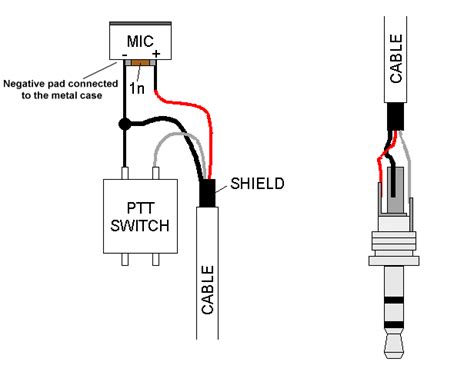 12v microphone wiring diagram schematic 